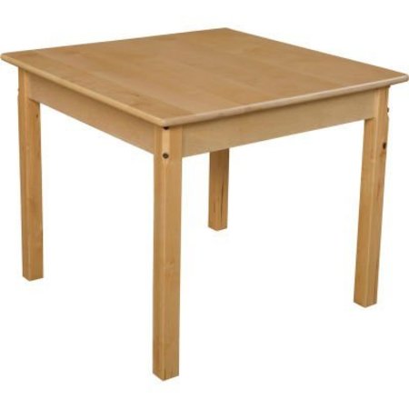 WOOD DESIGNS 30" Square Table with 24" Legs WD83324